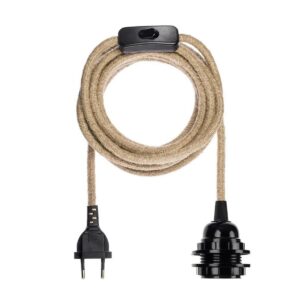 Fitting for Floor Lamps - Natural Black