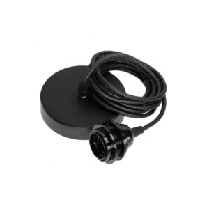 Fitting for Pendant Lamps - Ceiling - Black - 1 Fitting