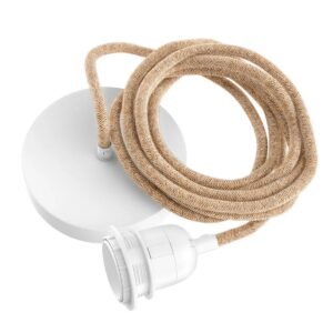 Fitting for Pendant Lamps - Ceiling - Natural White - 1 Fitting