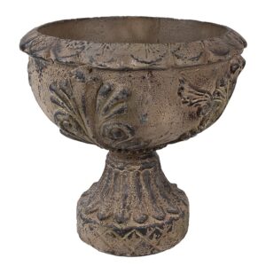 Antique-style pedestal planter Ø 36x35 cm