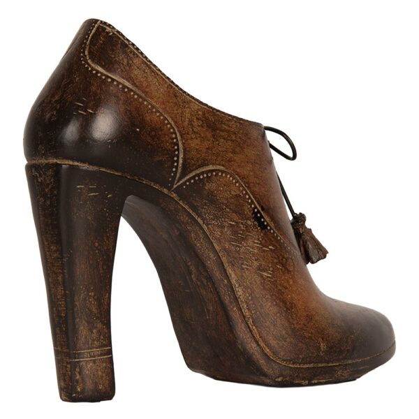 Decorative retro style shoe 21x7x17 cm - Image 4