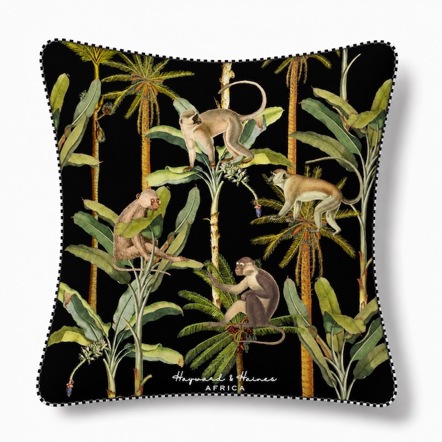 Hayward & Haines Designer Scatter Cushion - Monkey Tricks - Image 8