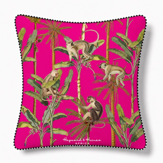 Hayward & Haines Designer Scatter Cushion - Monkey Tricks - Image 7