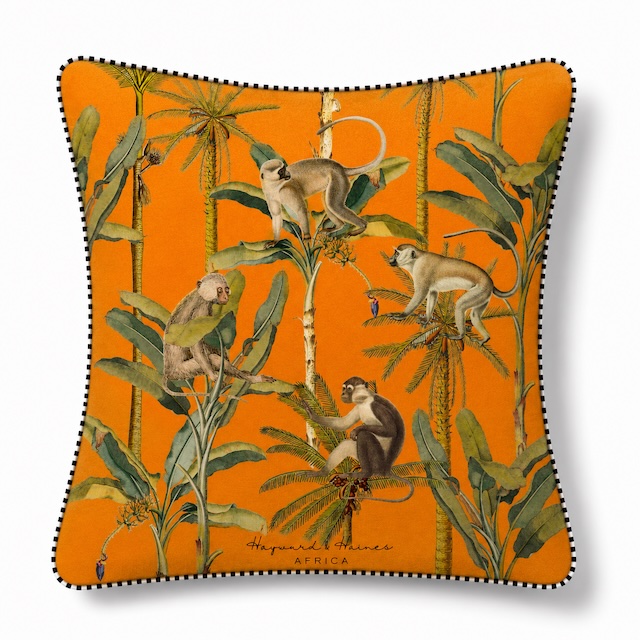Hayward & Haines Designer Scatter Cushion - Monkey Tricks - Image 3